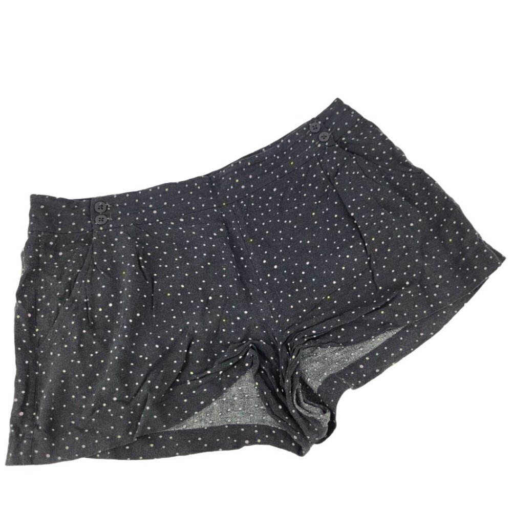 Talula Black Multi Dot Short 6